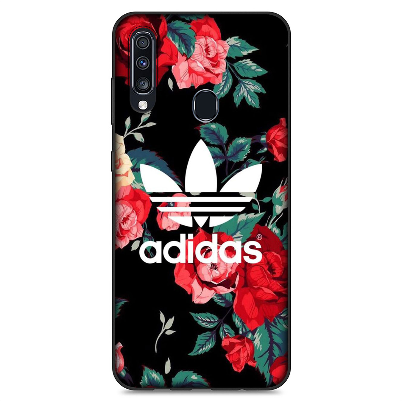 Ốp điện thoại silicon mềm in hình hoa Adidas B37 cho Samsung Galaxy A02S J2 J4 Core J5 J6 Plus J7 Prime j6+ A42 +