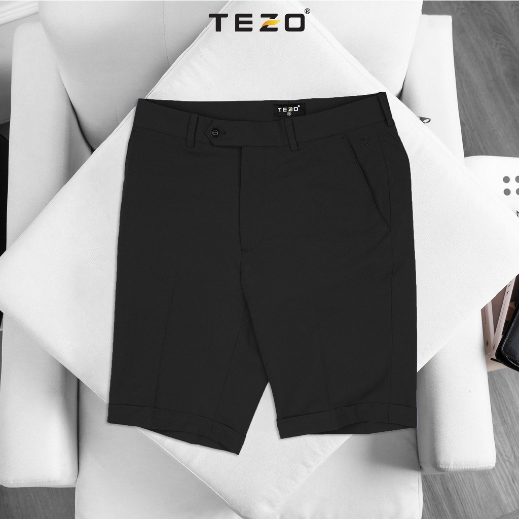 Quần ngố gió nam Tezo dáng thể thao cơ bản 2201QNGB04