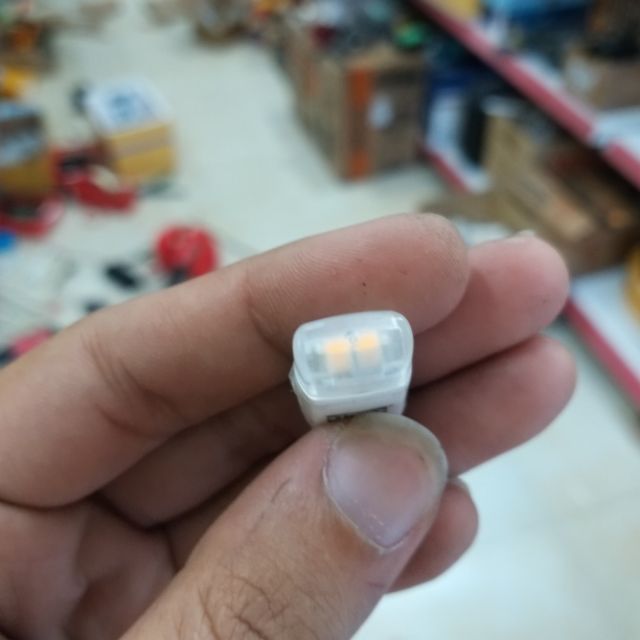 Đèn led mini trắng ấm 12v siêu rẻ