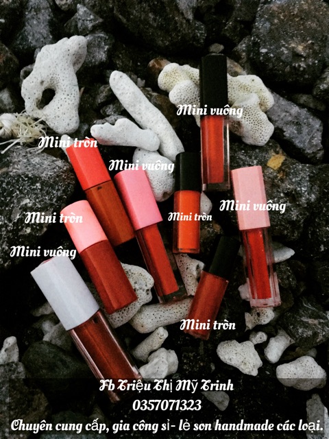(MUA KÈM ĐỦ BILL ĐỂ ÁP DỤNG MÃ VẬN CHUYỂN) Son kem lì mini nhỏ gọn tiện lợi (MÀU NẮP GIAO NGẪU NHIÊN) | BigBuy360 - bigbuy360.vn