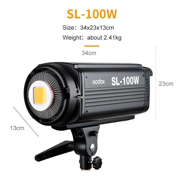 Bộ 2 đèn led Godox SL100W