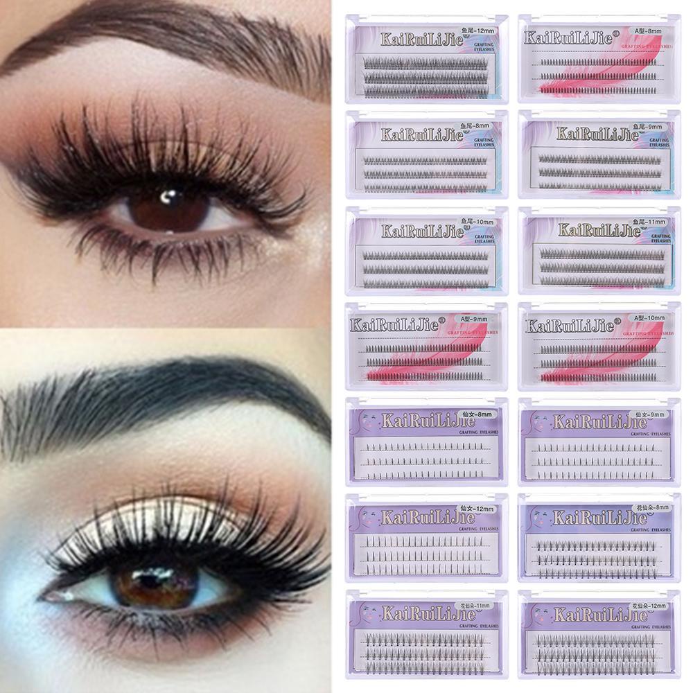 Hộp 60 Bó Lông Mi Giả Thời Trang Lâu Trôi Dễ Sử Dụng