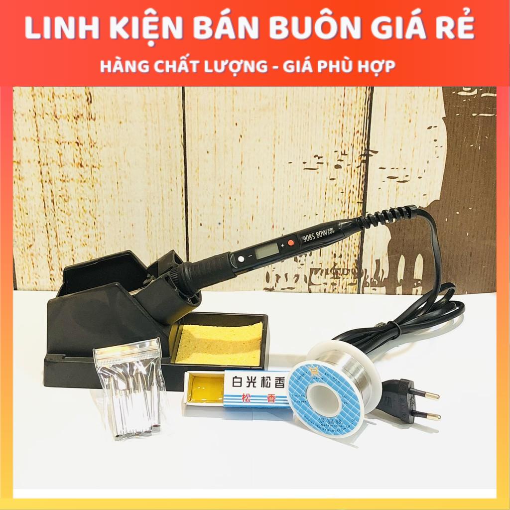 Mỏ hàn thiếc cao cấp (có LCD hiển thị và điều chỉnh nhiệt độ) cao cấp