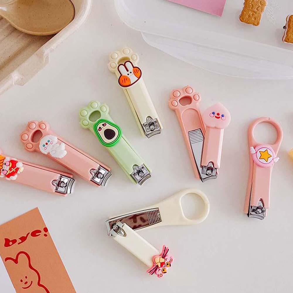 Kềm Cắt Móng Bằng Thép Không Gỉ Họa Tiết Hoạt Hình Chuyên Nghiệp