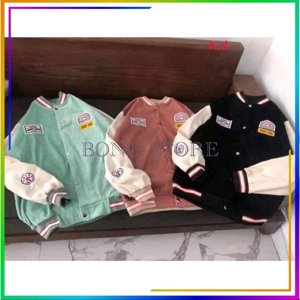 Áo Khoác Bomber Nữ, Áo Khoác Nhung Nữ In Hình Cầu Vồng Chất Nhung Tăm 4 Mầu Sắc Trẻ Trung | BigBuy360 - bigbuy360.vn