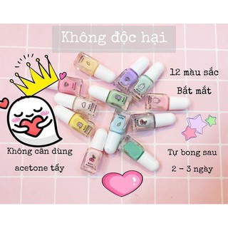 Set 12 sơn móng tay Primark cho bé