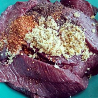 Thịt lợn bản sấy khô