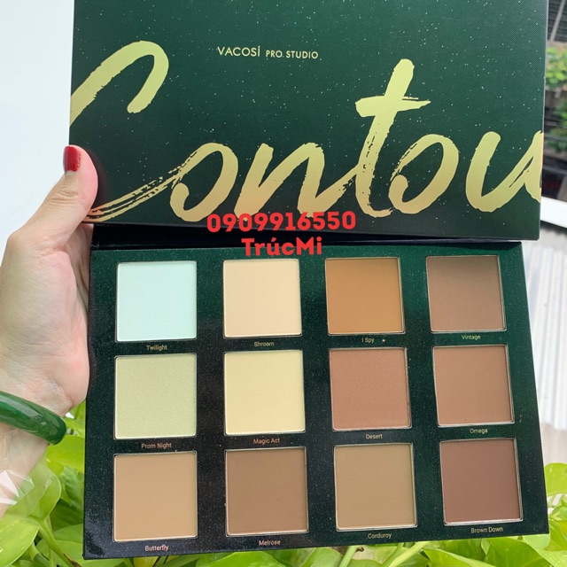 Bảng contour Vacosi Pro Studio.