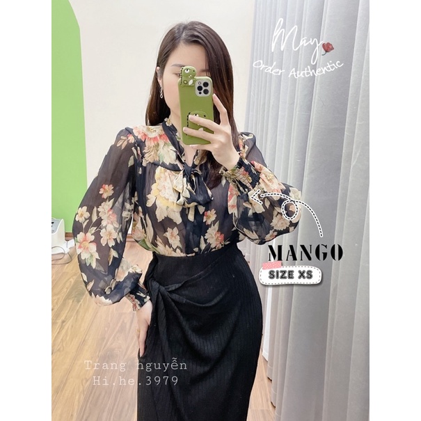 Áo somi mango authentic vợt sale