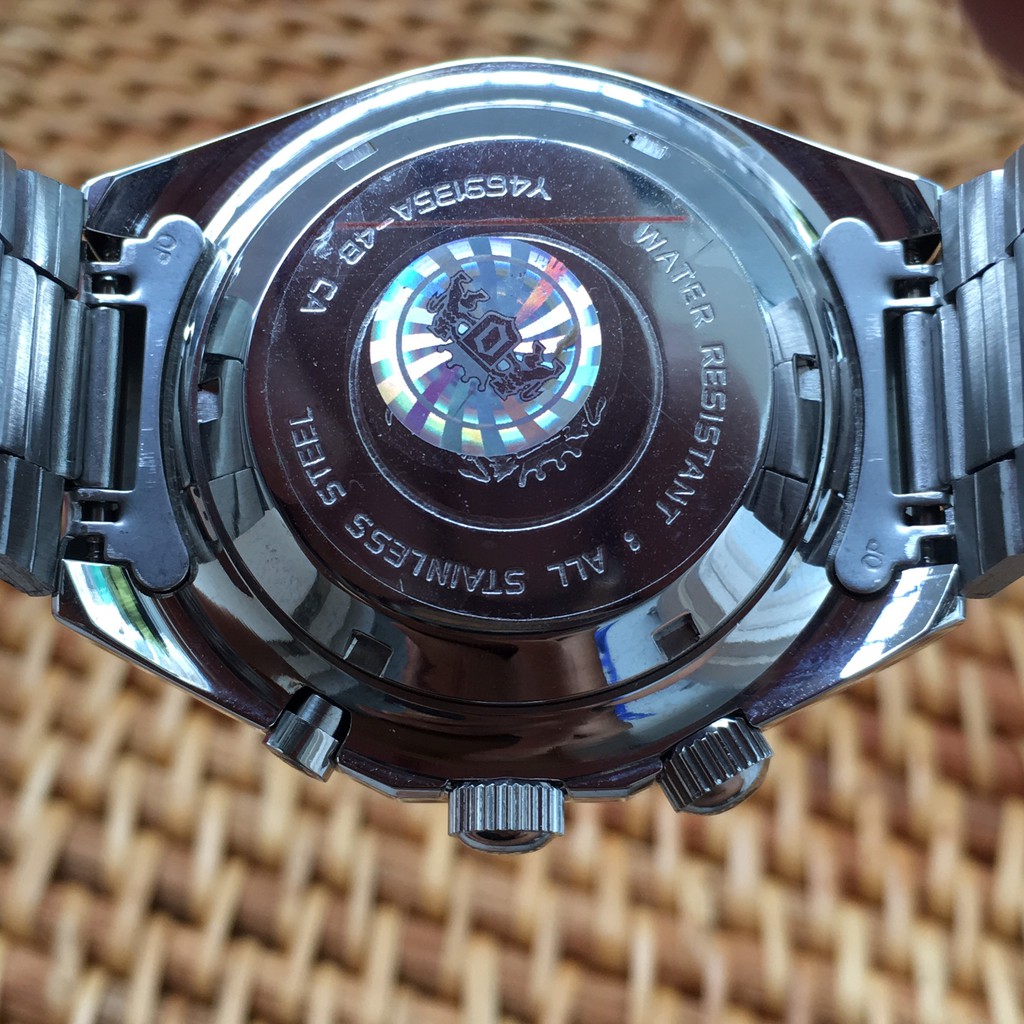 Đồng hồ sk nhật máy 46941 máy nhật nguyên bản mặt xanh dương