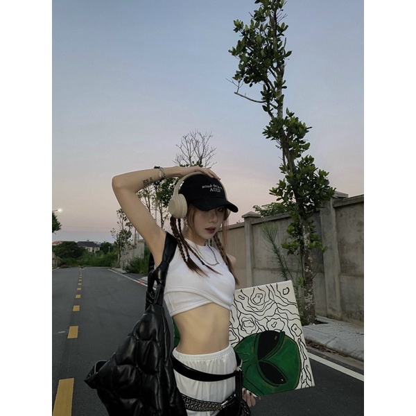 Áo croptop nữ basic | COCO TOP - CLÉLIE
