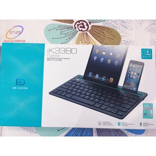 Bàn phím - Keyboard bluetooth Fude iK3380 dùng cho IOS Android Windows