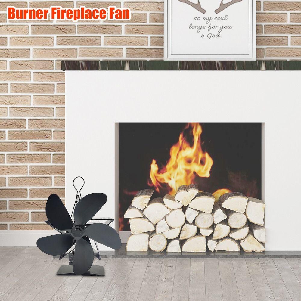 Quạt Lò Sưởi Gỗ Cánh Quạt 5 Cánh PISTA Mới