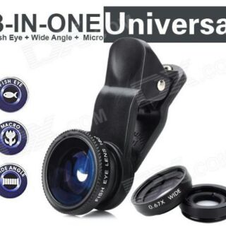 Lens 3 in 1 CHỤP HÌNH thật thú vị !