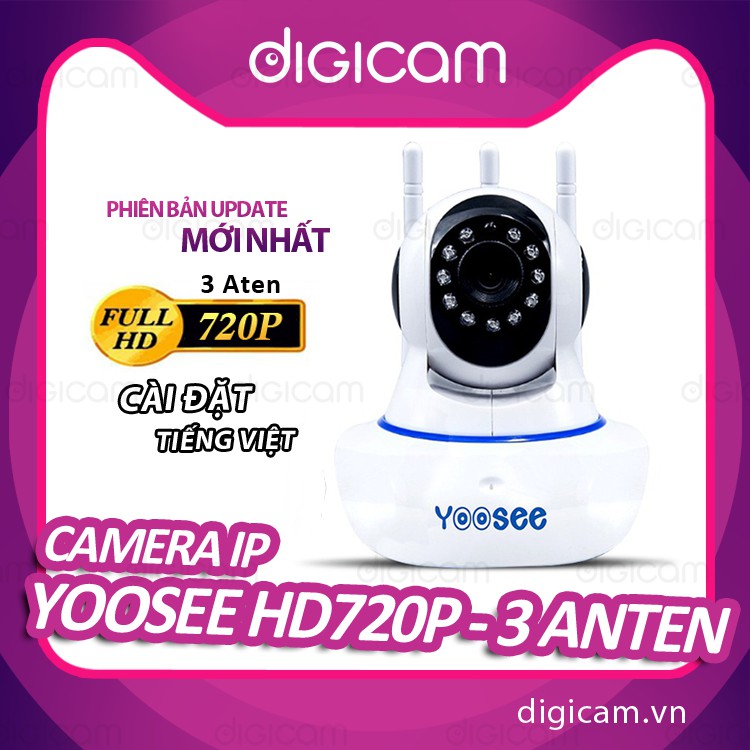 Camera YooSee HD720 - 3 Anten Siêu nét | Cài đặt Tiếng Việt | BigBuy360 - bigbuy360.vn
