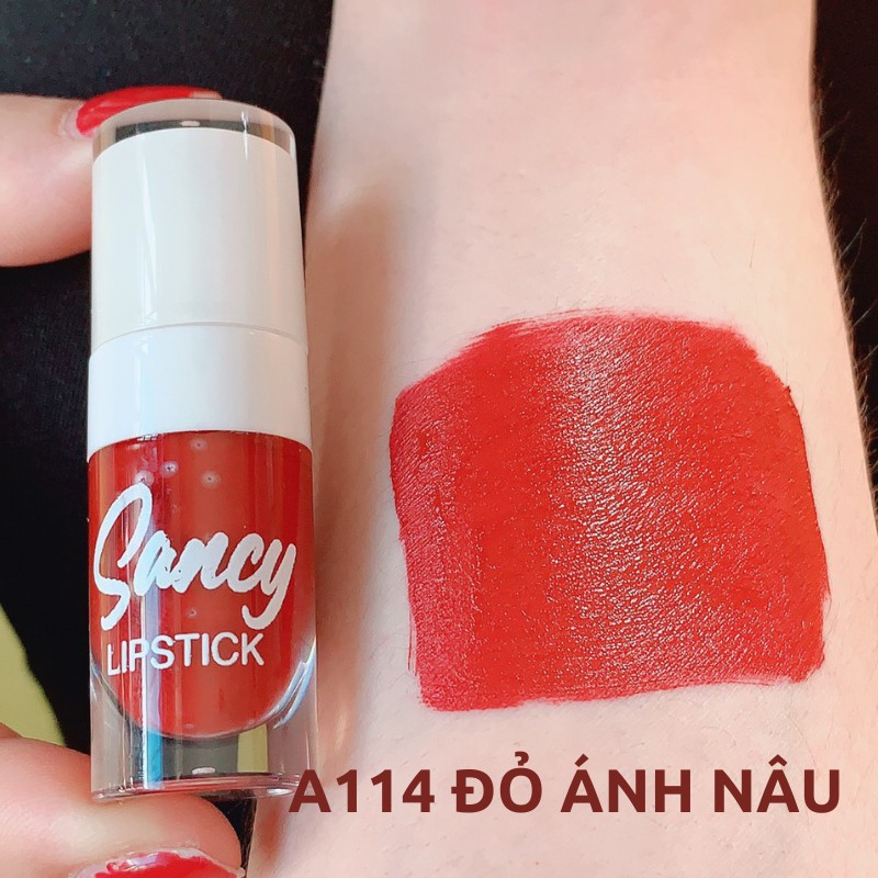 Set 3 Cây Son Dưỡng Môi SANCY MATTE Velvet Tint Nhiều Dưỡng Chất Lên Màu Cực Đep Mềm Mịn Môi Siêu Dễ Thương Chính Hãng | BigBuy360 - bigbuy360.vn