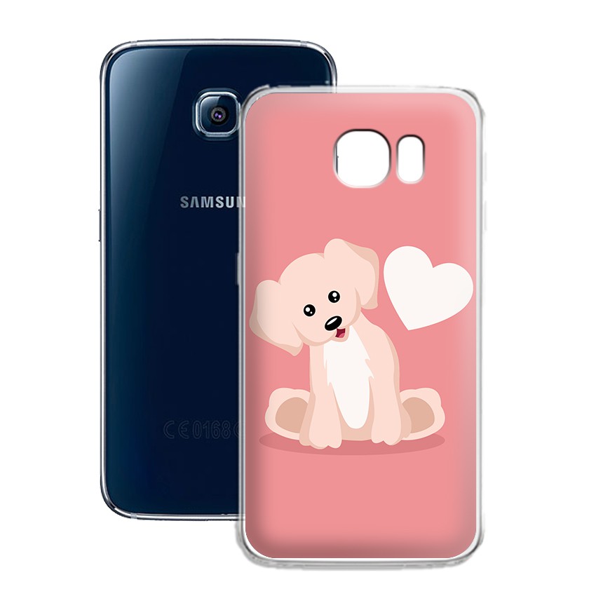 Ốp lưng Samsung Galaxy S6 in họa tiết anime chibi dễ thương - 01067 Silicone Dẻo