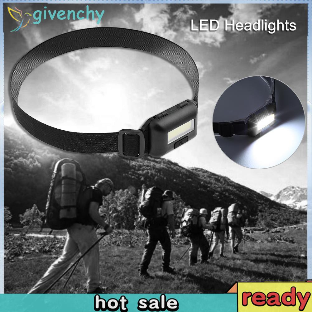 Đèn Pin Đội Đầu Cob Led Nhỏ Gọn Với 3 Chế Độ Sáng Chống Thấm Nước Tiện Dụng | BigBuy360 - bigbuy360.vn