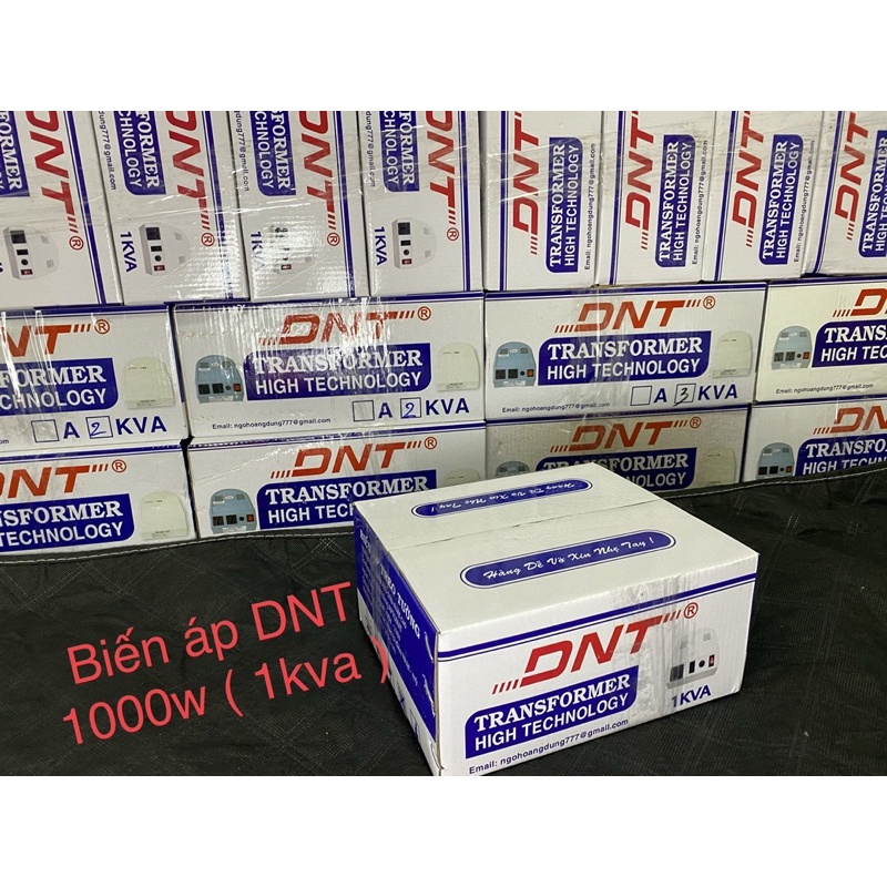 Biến áp nhựa ABS chống cháy siêu an toàn DNT 1000w