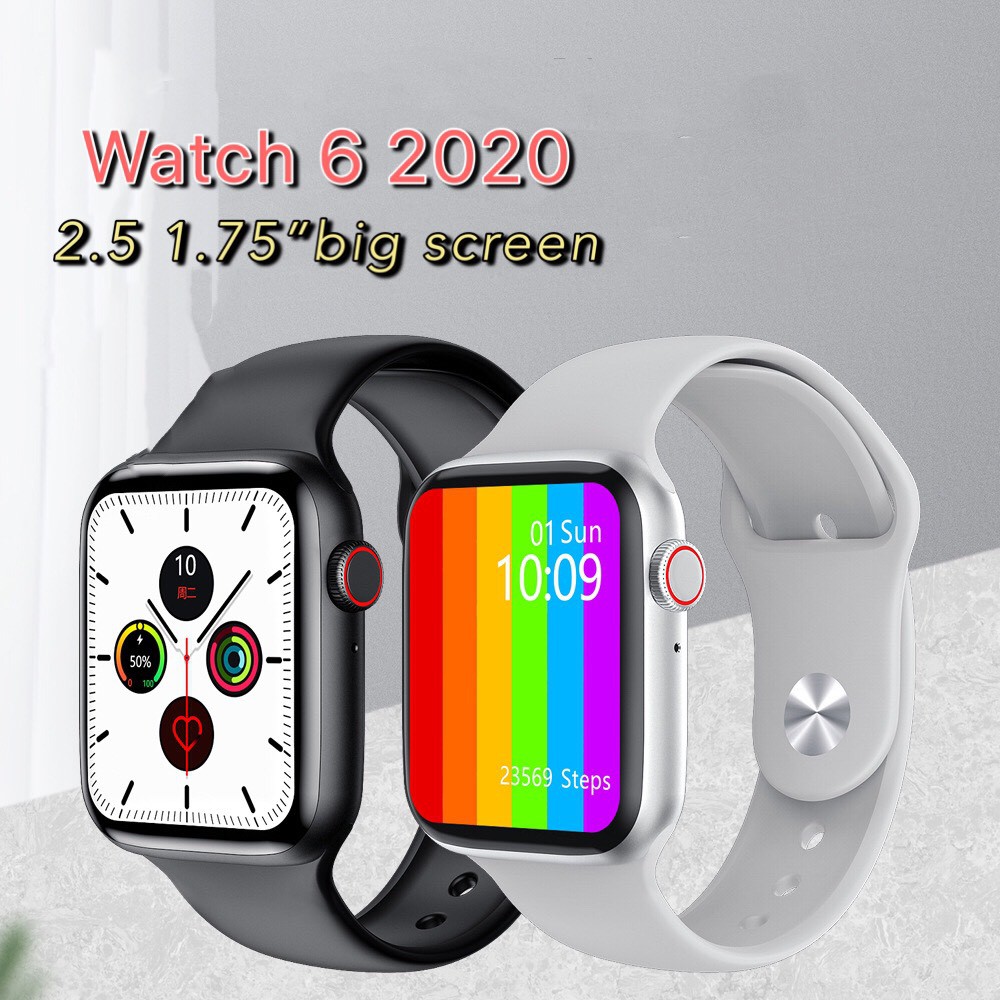 Đồng Hồ Thông Minh w003 - Smart watch 6 Seri 6 - Màn Hình Tràn Viền -chống nước ip68
