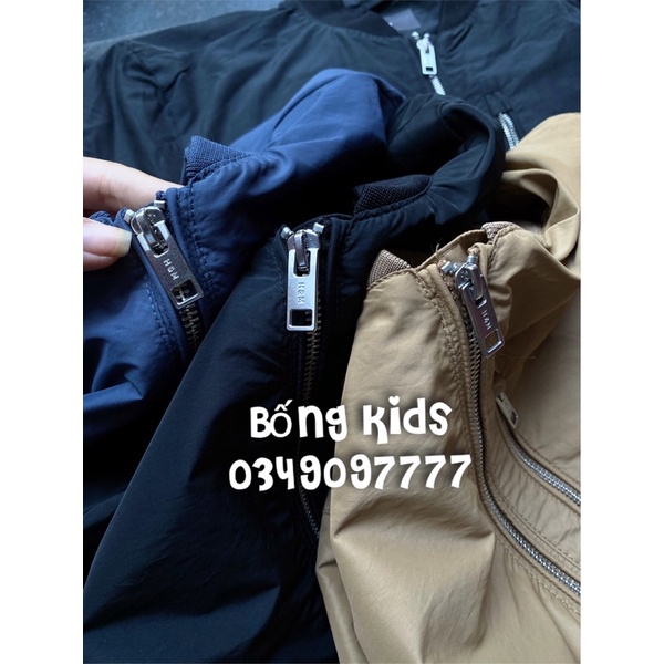 Áo Bomber Gió Nam Séc Túi Ngực HaM