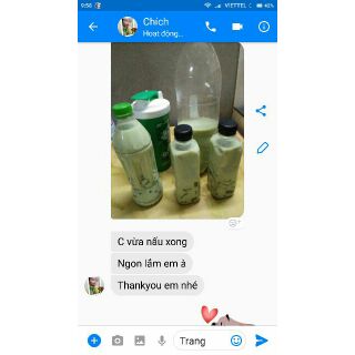 Combo trà thái xanh
