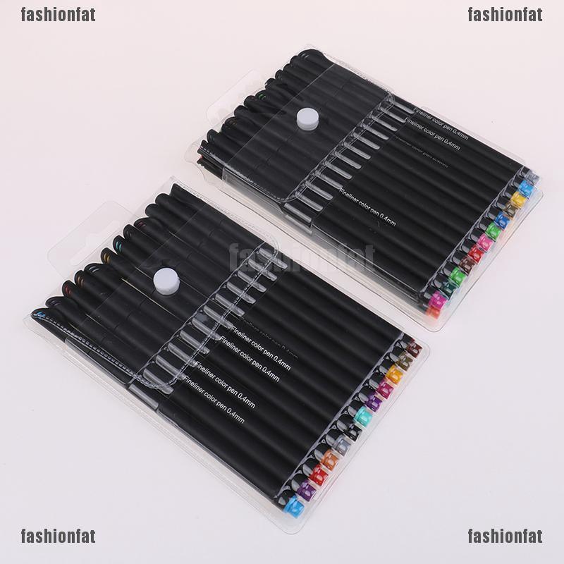 Bộ 24 bút vẽ đi nét 0.44mm 12 màu sắc khác nhau