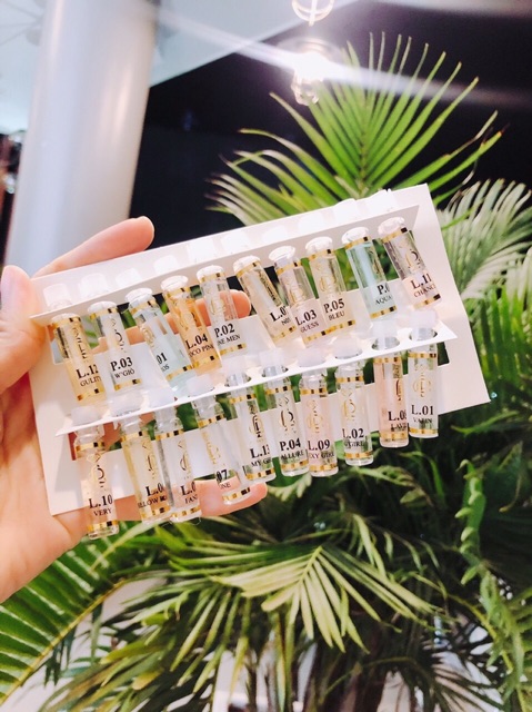 Bộ test mini tinh dầu nước hoa LP ( 20 mùi ) | Thế Giới Skin Care