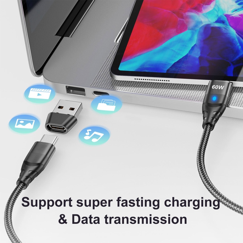 Đầu Chuyển Đổi Usb Type-C Sang Type-C PD OTG Cho Tai Nghe Ổ Đĩa U