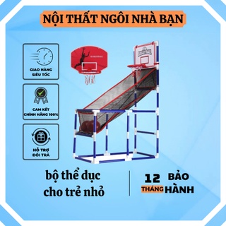 Bộ đồ chơi bóng rổ trong nhà cho bé vận động, phát triển chiều cao cho bé, bộ đồ chơi thông minh trong nhà cho bé