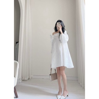 Váy buộc nơ vai xinh by Samhyewear
