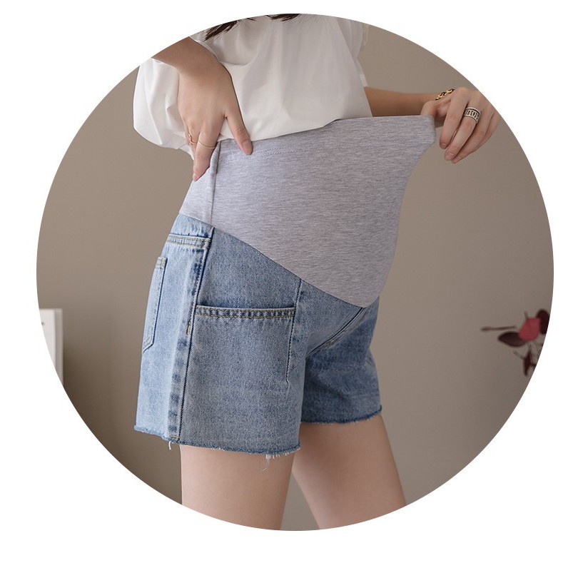 Quần Sooc Bầu Xinh Quần Đùi Bầu Xinh Trẻ Trung Năng Động Q208