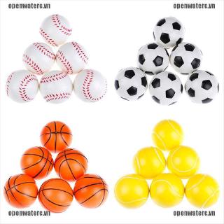 OPC 6Pcs 6.3Cm Childrens Vent Balls Soccer Stress Balls For Stress Relief Ball Games