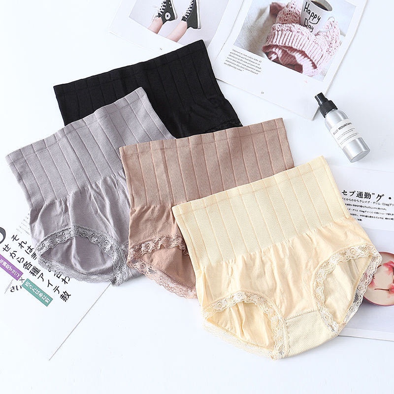 Quần lót nữ gen bụng nâng mông cạp Lưng cao KIMCHIBIKINI chip cotton kháng khuẩn thoáng mát QL020