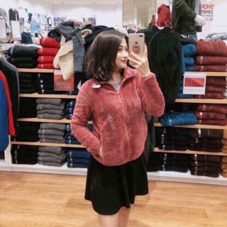 Áo khoác lông cừu siêu ấm