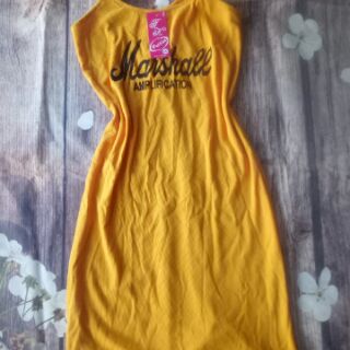 Đầm body 2 dây thun gân (ảnh thật )