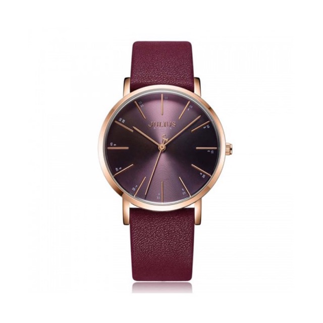 Đồng Hồ Nữ JA-1161C Julius Hàn Quốc Dây Da
