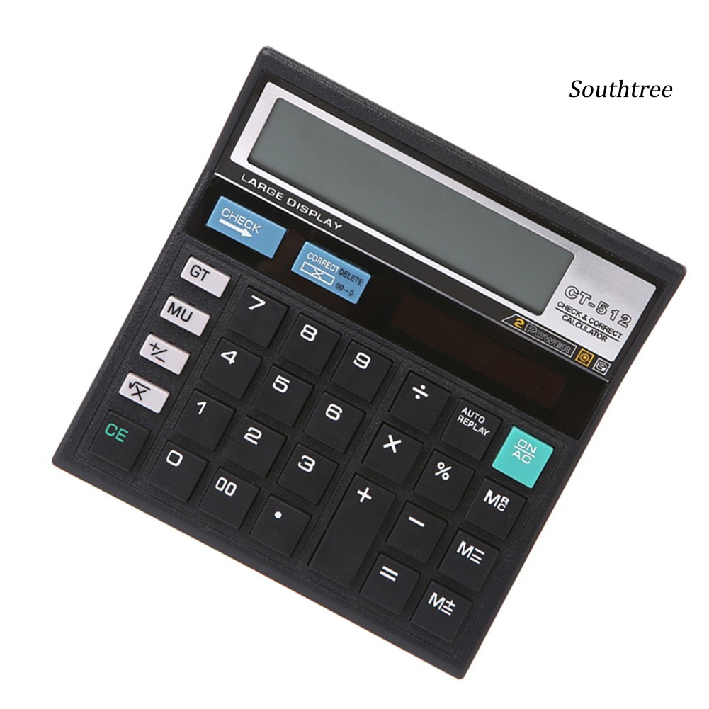 Máy Tính 12 Số Để Bàn Chạy Bằng Năng Lượng Mặt Trời