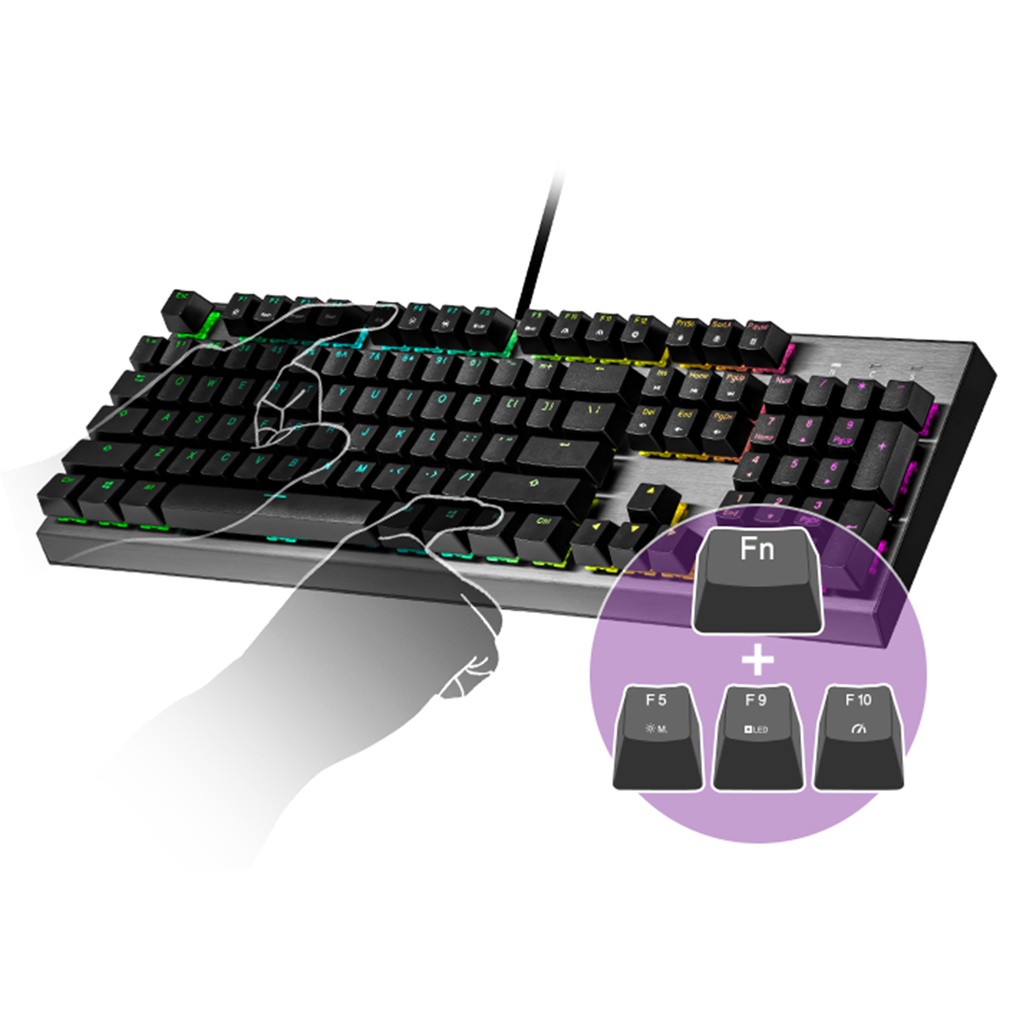 Bàn phím cơ Coolermaster CK350 V2