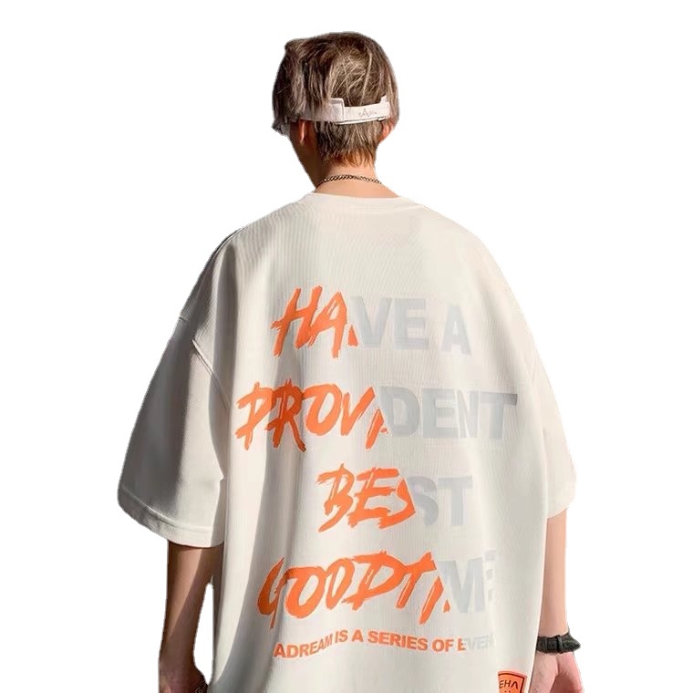 Áo Thun Tay Ngắn Cổ Tròn Thời Trang Dành Cho Nam Size M-5XL