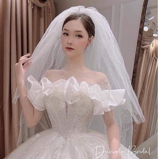 Voan Kim Tuyến Óng Ánh 2 Lớp Có Xược Cài [Hàng Loại 1]