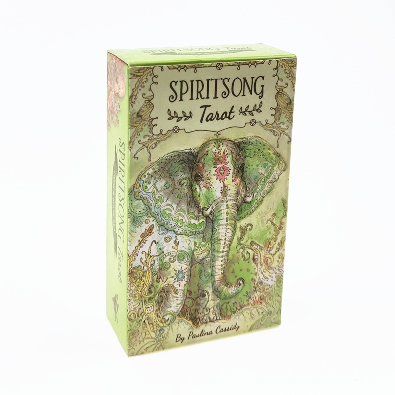 Bộ Bài Spiritsong Tarot Size Chuẩn Gốc Tặng Kèm Đá Thanh Tẩy và Hướng Dẫn