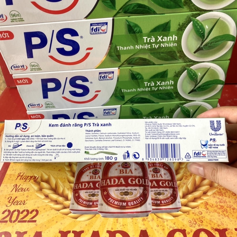 Kem Đánh Răng P/S Bảo Vệ 123 Trà Xanh