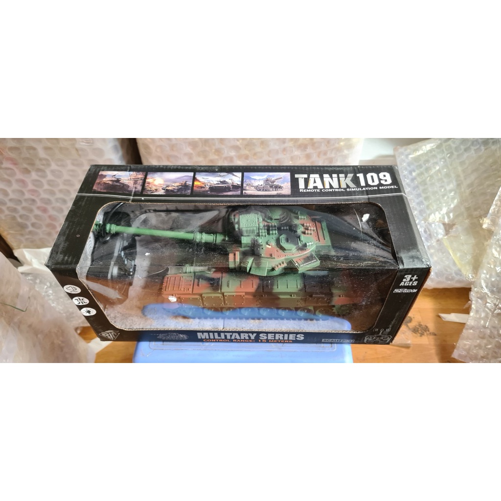 Xe Tăng Điều Khiển Giá Rẻ T109 - Độ Hoàn Thiện Cực Kì Chi Tiết - Có Video Test