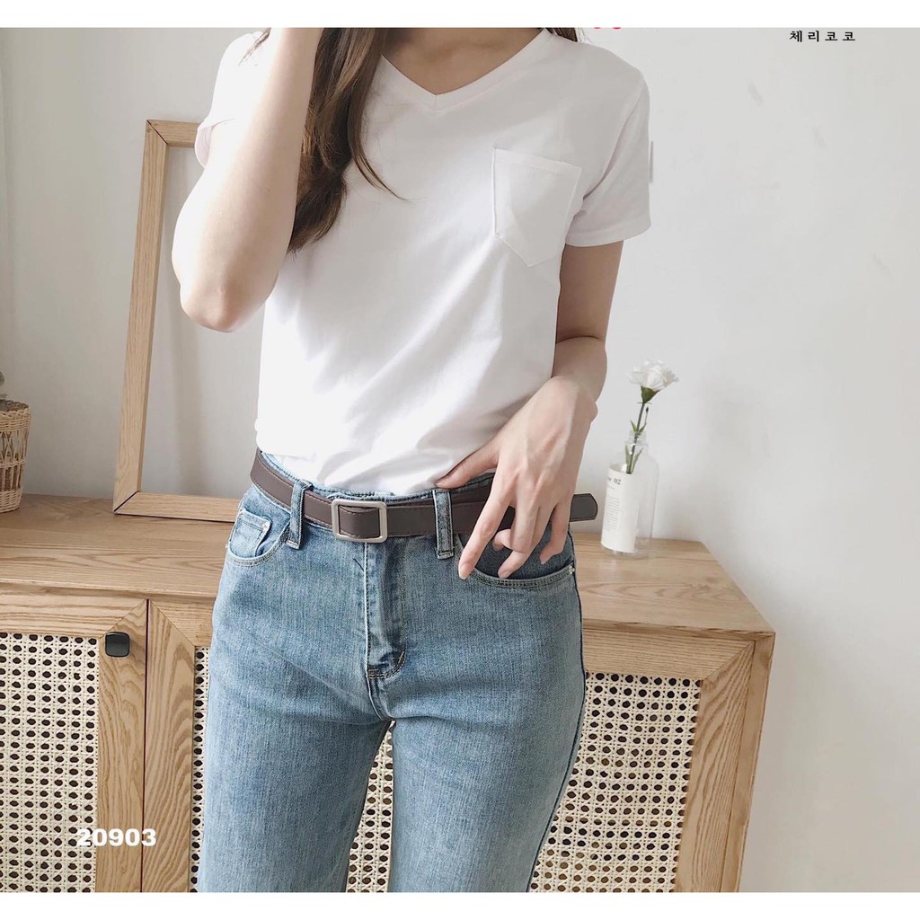 ÁO CỔ TIM TRƠN PULLBEAR CÓ TÚI TRƯỚC. | BigBuy360 - bigbuy360.vn