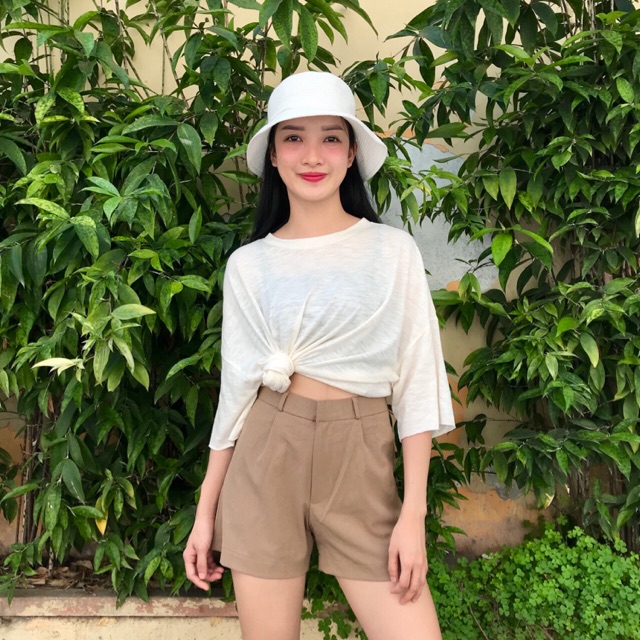 SHORT LƯNG CAO ULZZANG
