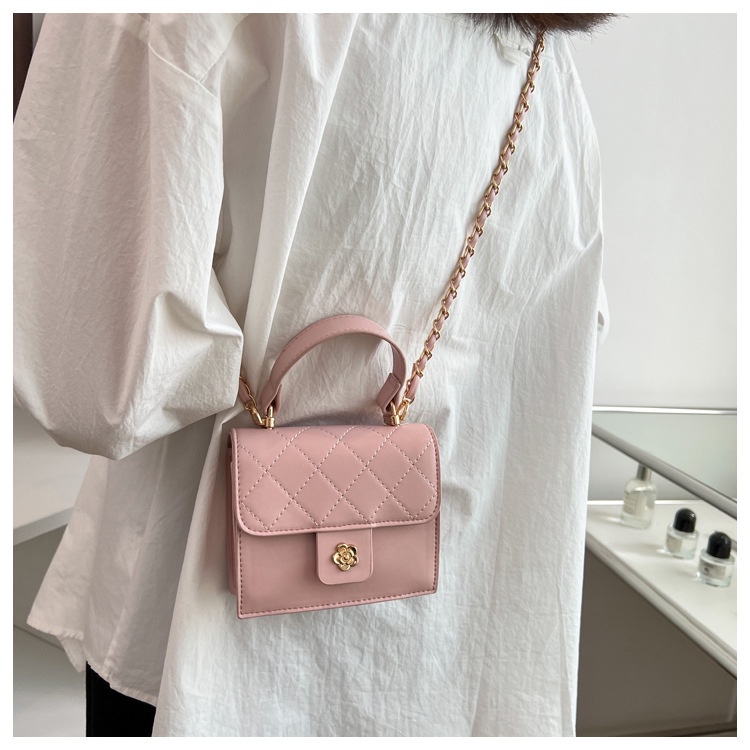 Túi đeo vai IELGY họa tiết hình thoi thời trang cho nữ