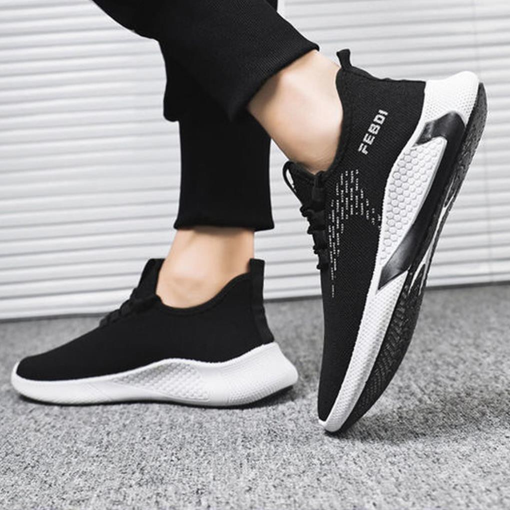 Giày Sneaker Nam TKTMS35 Giày Thể Thao Nam Siêu Thoáng Khí Đế Mềm Êm Nhẹ  Chính Hãng TKT STORE Size (39-43) | BigBuy360 - bigbuy360.vn