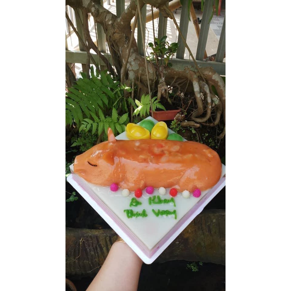 Khuôn Nhựa khuôn động vật Làm Thạch Vĩ Heo Quay Gà Quay