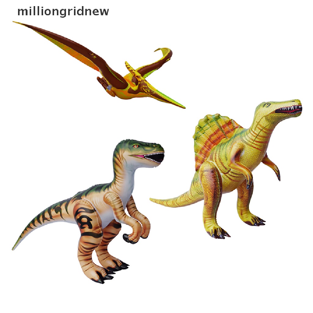 Bong bóng PVC bơm hơi hình khủng long độc đáo trang trí tiệc cho bé